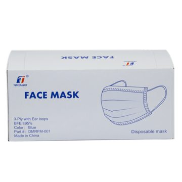 Maschera facciale PM2.5 non tessuta impermeabile